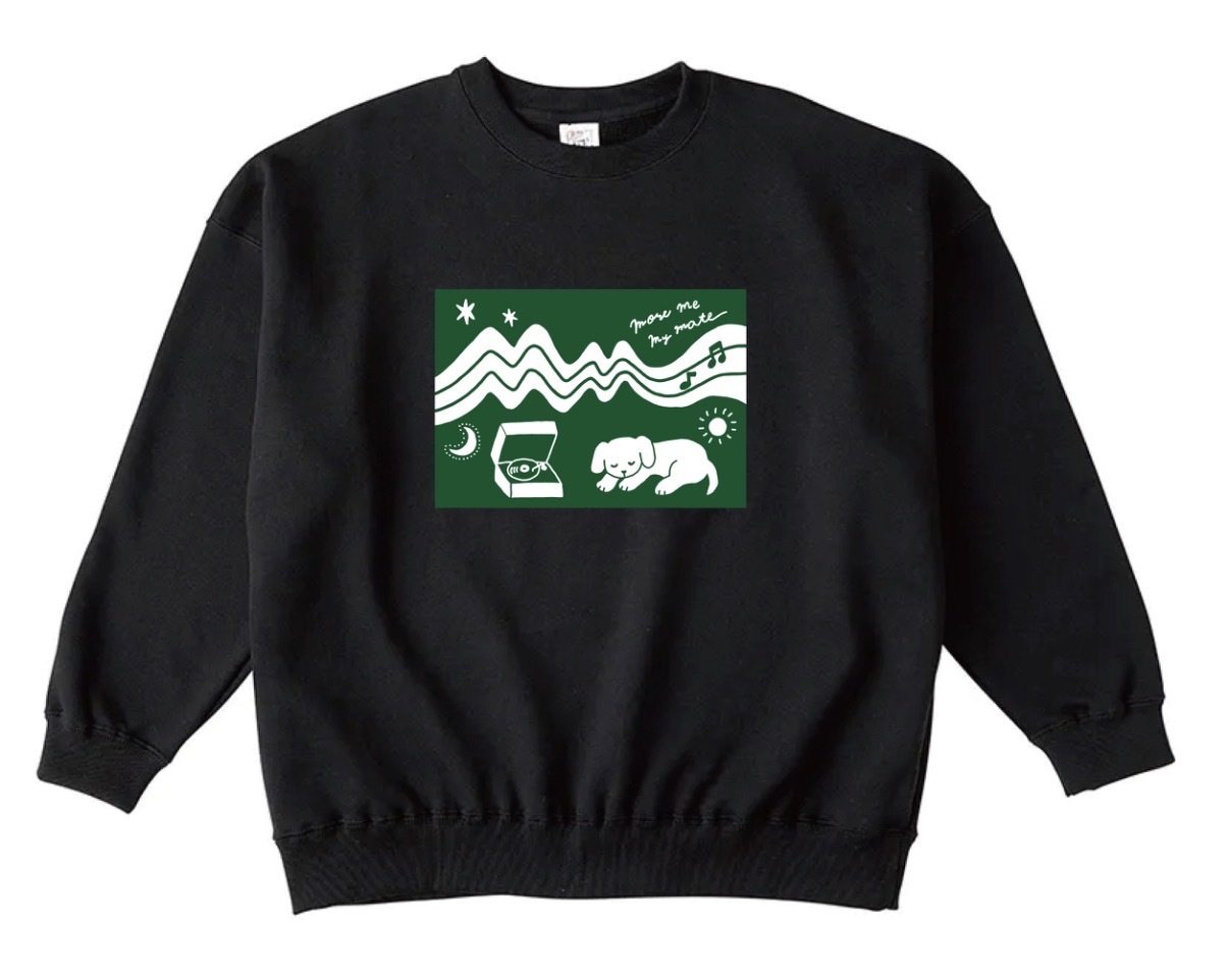 まいみんご自愛スウェット（ブラック）